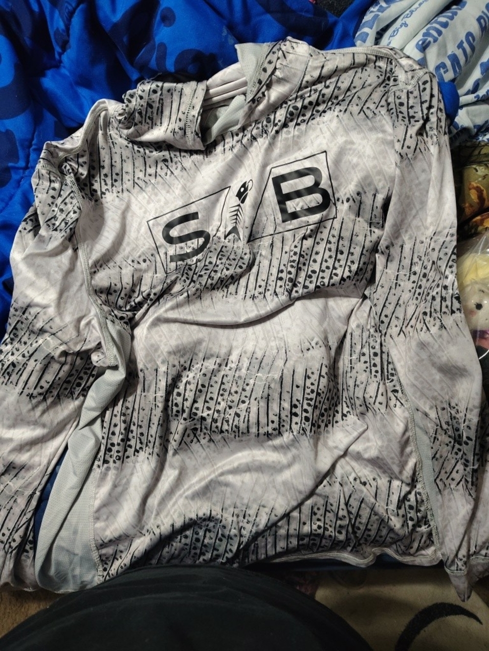 SB Logo Grey Athletic Pullover